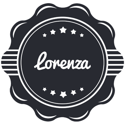 Lorenza badge logo
