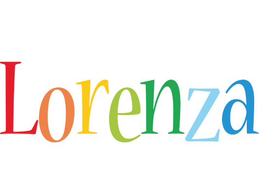 Lorenza birthday logo