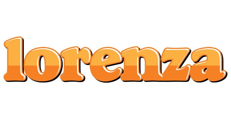 Lorenza orange logo