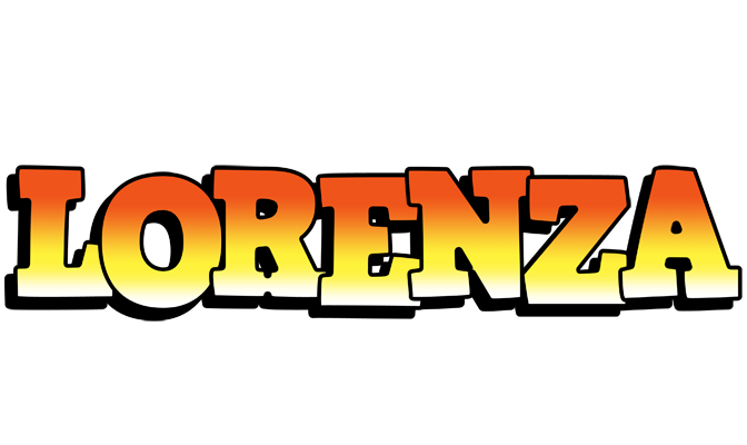 Lorenza sunset logo