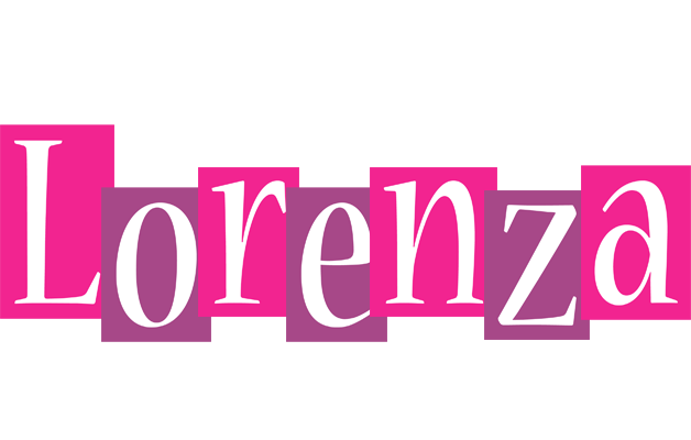 Lorenza whine logo