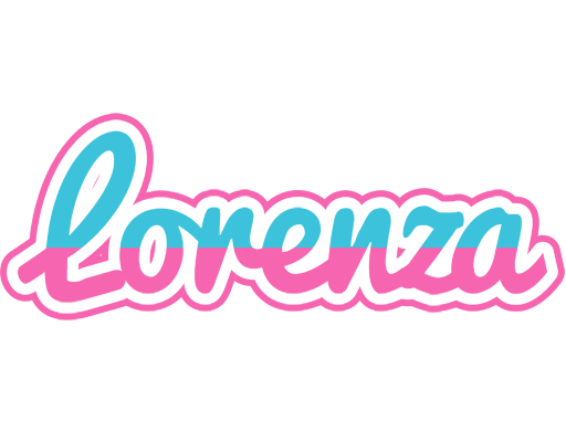 Lorenza woman logo