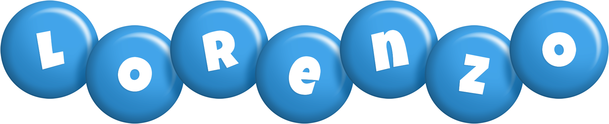 Lorenzo candy-blue logo