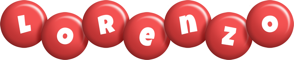Lorenzo candy-red logo