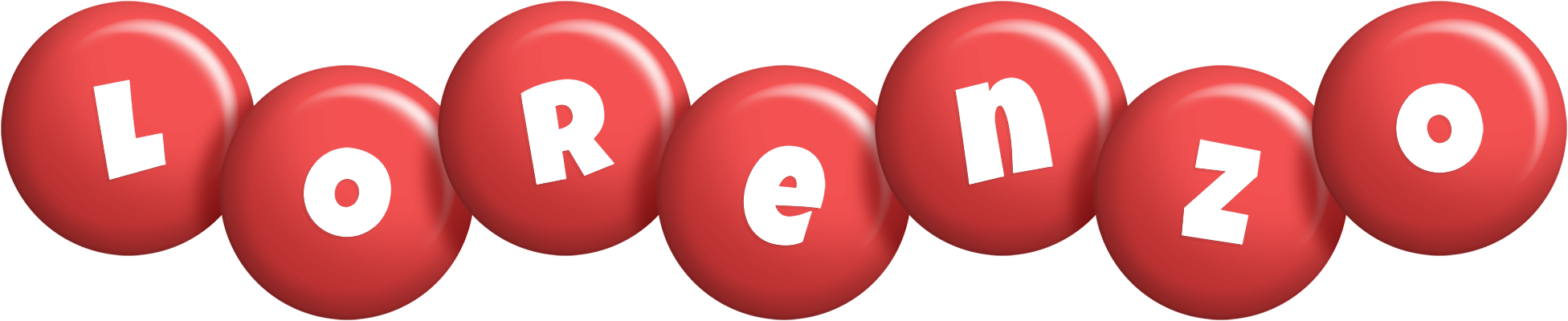 Lorenzo candy-red logo