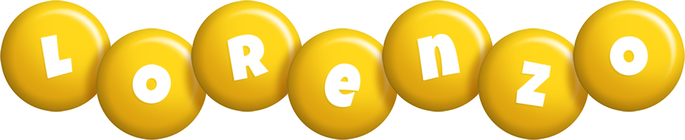 Lorenzo candy-yellow logo