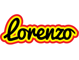 Lorenzo flaming logo