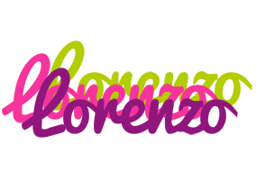 Lorenzo flowers logo