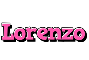 Lorenzo girlish logo