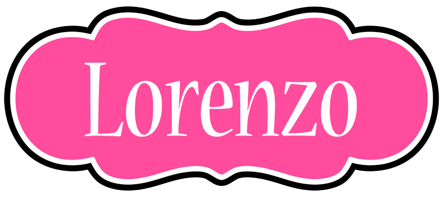 Lorenzo invitation logo