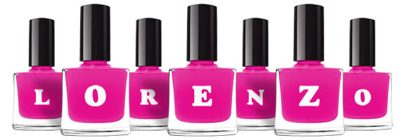 Lorenzo nails logo