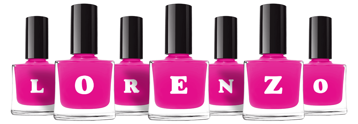 Lorenzo nails logo