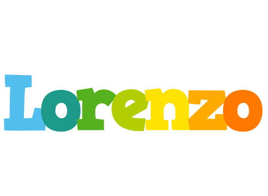 Lorenzo rainbows logo
