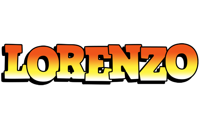 Lorenzo sunset logo