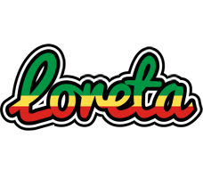 Loreta african logo