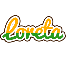 Loreta banana logo