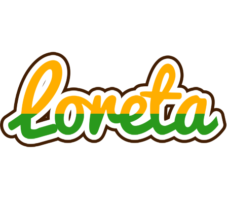 Loreta banana logo
