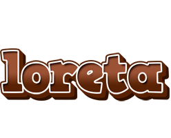 Loreta brownie logo