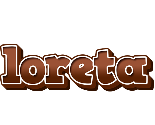 Loreta brownie logo