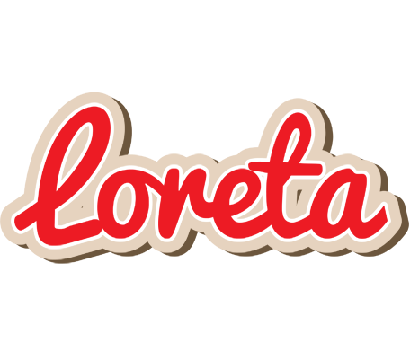 Loreta chocolate logo