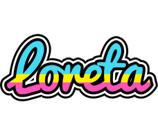 Loreta circus logo