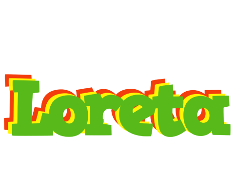 Loreta crocodile logo