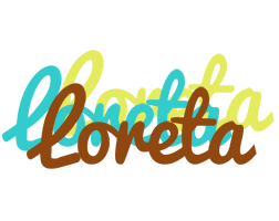 Loreta cupcake logo