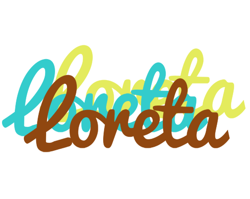 Loreta cupcake logo