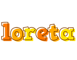 Loreta desert logo