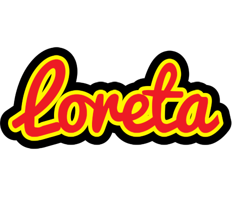 Loreta fireman logo