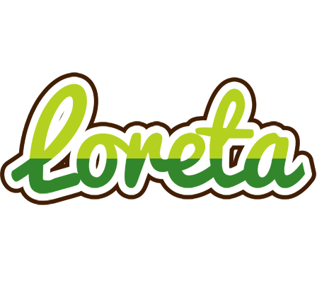 Loreta golfing logo
