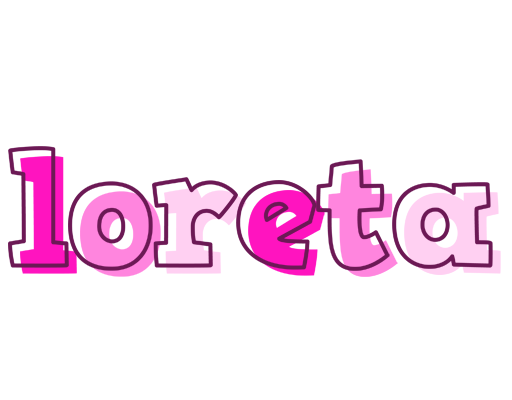 Loreta hello logo