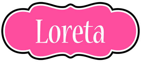 Loreta invitation logo