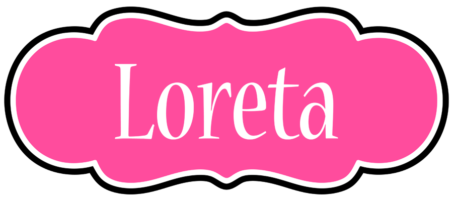 Loreta invitation logo