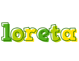 Loreta juice logo