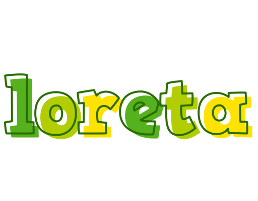 Loreta juice logo