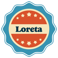 Loreta labels logo