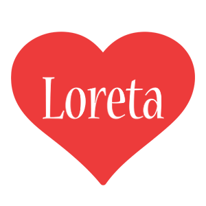 Loreta love logo