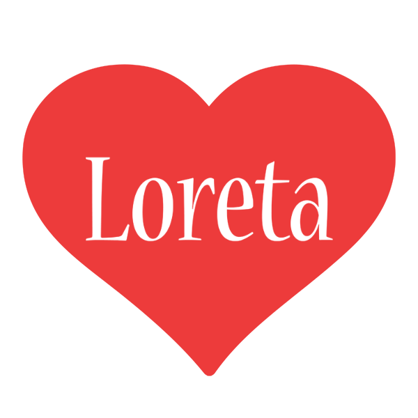 Loreta love logo