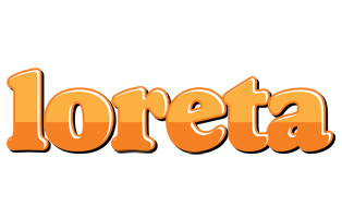 Loreta orange logo