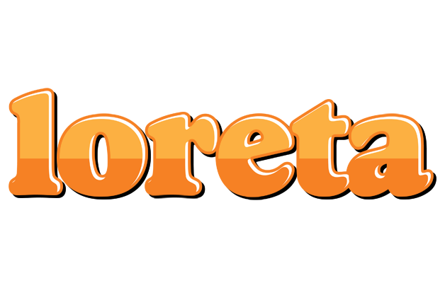 Loreta orange logo