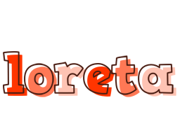 Loreta paint logo