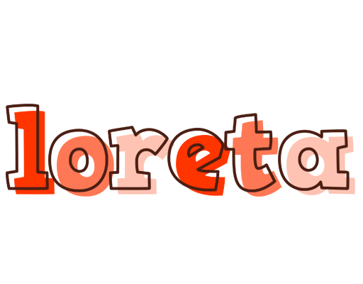 Loreta paint logo
