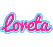 Loreta popstar logo