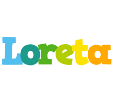 Loreta rainbows logo