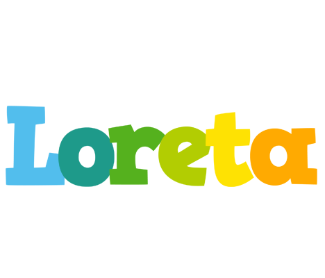 Loreta rainbows logo