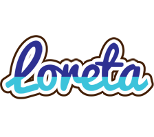 Loreta raining logo