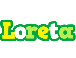 Loreta soccer logo