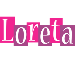 Loreta whine logo