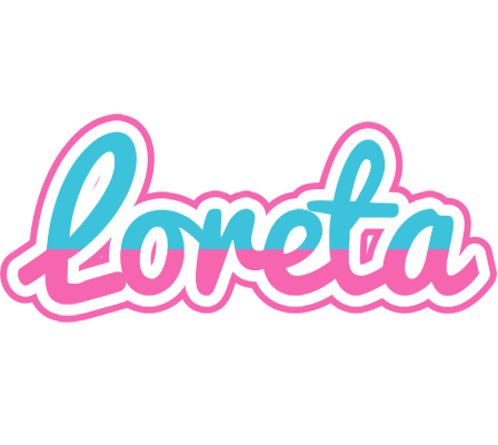 Loreta woman logo